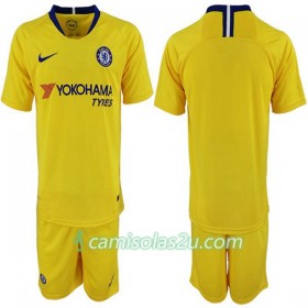 Camisolas de Futebol Chelsea Criança Equipamento Alternativa 2018/19 Manga Curta